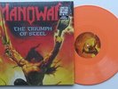 KR3	Manowar	The Triumph of Steel	ORANGE VINYL 2LP   200 MADE   INSERT *UNPLAYED*
