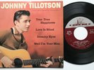 Johnny Tillotson Rare Cadence Picture Sleeve EP 1959