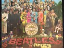 Beatles Sgt. Pepper's Lonely Hearts Club LP PCS7027 UK Reissue No Inserts VG+/EX