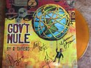 GOV'T MULE-By A Thread LP  ORANGE VINYL AUTOGRAPHED