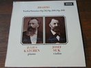 LP - BRAHMS-VIOLIN SONATAS-KATCHEN-JOSEF SUK -DECCA - SXL 6321- UK