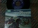 Walt Disney VERY RARE PRESENTING SENOR  ZORRO 45 RPM DEP3601A GREAT Condition