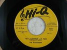 Vintage 45 Record Hi-Q The Gardenias Houdini I'm Laughing at You Doo Wop