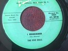 DOO WOP 45 FIVE DISCS Emge 104 I REMEMBER / THE WORLD IS A BEAUTIFUL PLACE