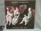BLACK SABBATH Heaven And Hell 1980 1st Press EX-VG Album LP Warner BSK3372 Vinyl