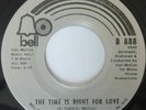 Northern Soul BOBBY REED The Time Is Right For Love / If I Don't Love You RARE