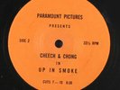 CHEECH & CHONG: Up In Smoke 45 (radio spots, 33rpm, scarce and cool )