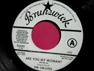 THE CHI-LITES - Are You My Woman - PROMO 45 rpm - Brunswick 55442 - VG++ to NM