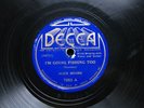 BLUES: ALICE MOORE - ‘I’M GOING FISHING TOO’ DECCA 7253 KOKOMO ARNOLD GUITAR