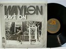 Rare Country LP - Waylon Jennings - Rave On - Bear Family - Germany Import