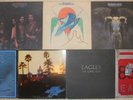Eagles, 7 Vinyl Record Lot, 6 LP & 1 DLP, 6 US 1st Press, Frey Henley Walsh