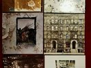 LED ZEPPELIN 6 LP LOT: II, HOUSES HOLY, IV, PHYSICAL GRAFFITI, PRESENCE, DOOR