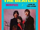 The Beatles US 45 PRO-1102 Memphis / Love Of The Loved w/ PS Blue  Vinyl