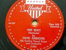 GENE AMMONS r&b 78 THE BEAT b/w STREET OF DREAMS on vg+ United records TB2307