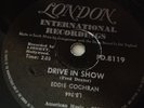 EDDIE COCHRAN : DRIVE IN SHOW  /  AM I BLUE.   SA.78.rpm (1957)