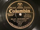 JAZZ LEO REISMAN ORCH Red Lips-Kiss My Blues Away COLUMBIA 973 EE+ SOLOS