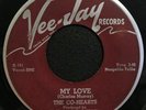 The Co-Hearts - My Love / Cry Baby - Vee Jay - 289 Doo Wop 45