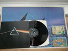 Pink Floyd Dark Side Of The Moon A5/B5 DECENT AUDIO POSTER/STICKERS 1970s UK LP