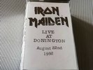IRON MAIDEN LIVE AT DONINGTON DOUBLE  CASSETTE MADE IN ITALY SEALED RARE