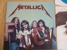METALLICA- FUCK - BLUE VINYL LP - LIVE LP FROM 1986 - HEAVY METAL