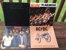 AC/DC Lp Lot, For Those About To Rock, Highway To Hell, Back In Black, Jailbreak