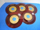 5 - 45 rpm RCA Victor Red Seal Records (Red Vinyl) Classical