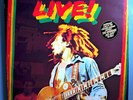 BOB MARLEY & WAILERS LIVE RARE ORIG '75 BRITISH ISLAND LP w/POSTER+STICKER MINT