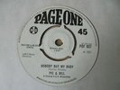 Pic & Bill - Nobody But My Baby 1967 UK 45 PAGE ONE DEMO EX+ MOD/SOUL