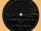 VAUDEVILLE 78 : GEORGIA MINSTRELS ON VICTOR MONARCH PRE-DOG 3037
