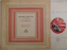 GIOCONDA DE VITO Brahms Sonatas Violin Piano ANGEL LP edwin fischer 33RPM