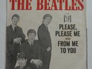 Beatles 45rpm vinyl record - Please Please Me & From Me to You - Vee-Jay VJ-581
