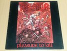 Kreator - Pleasure To Kill LP , Red Vinyl aus dem Jahr 1986
