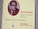 David Oistrakh, Ehrling: Beethoven: Violin concerto. 33CX 1194 ed1 NO SAX NM