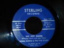 NORM BURNS & THE FIVE STARS Sterling SOUL 45 RED HOT MAMA Love Ya Honey HEAR