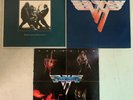 3 Van Halen Vinyl LP Lot- VG+ S/T II WOMEN AND CHILDREN FIRST DAVID LEE ROTH