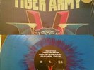 Tiger Army LP V •••–  RED AQUA SPLATTER WAX Nekromantix Rancid