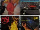80s Heavy Metal Vinyl LP Record Bundle Trance Masil Heavy Pettin Hair Metal