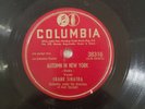 Frank Sinatra - A Moonlight Night / Autumn in New York -Columbia - Jazz - 78RPM