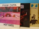 FRANK ZAPPA 3LPs, GERMANY: HOT RATS, ROXY & ELSEWHERE, ZOOT ALLURES