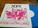 NOFX BLUE  15 YEARS GETTING LOADED LP GOOD RIDDANCE BAD RELIGION LAGWAGON AFI