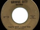 northern soul 45 THE PROFESSIONALS That's Why I Love You GROOVE CITY   hear