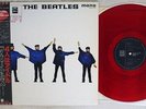 BEATLES HELP EMI/ODEON EAS-70134 Japan OBI MONO RED VINYL VINYL LP