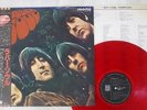 BEATLES RUBBER SOUL EMI/ODEON EAS-70135 Japan OBI MONO RED VINYL VINYL LP
