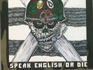 LP Stormtroopers of Death-Speak english or die - RR 9725 NL 1st press Textblatt