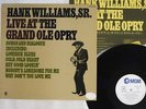HANK WILLIAMS,SR. LIVE AT THE GRAND OLE OPRY MGM MM 2098 Japan PROMO MONO LP