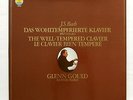 GLENN GOULD - JS BACH the well-tempered klavier CBS 77427 HOL 4xLPs NM
