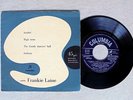 LP 45 7'' FRANKIE LAINE JEZEBEL HIGH NOON THE GANDY DANCER COPERTINA MUNARI