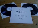 New Order - Substance 1987 (EX+/EX+) 1987 1st Factory 200 - synth'pop electronic