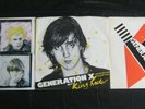 Set of GENERATION X Vinyl Singles.King Rocker YELLOW.Your Generation,Wild Youth