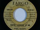 Doo Wop 45 BOBBY MAXWELL & EXPLOITS You're Laughing At Me/Stay With Me Fargo wlp